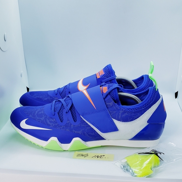 Nike Pole Vault Elite Track & Field Jumping Spikes Men's Size 13 - AA1204-400 - Picture 2 of 12